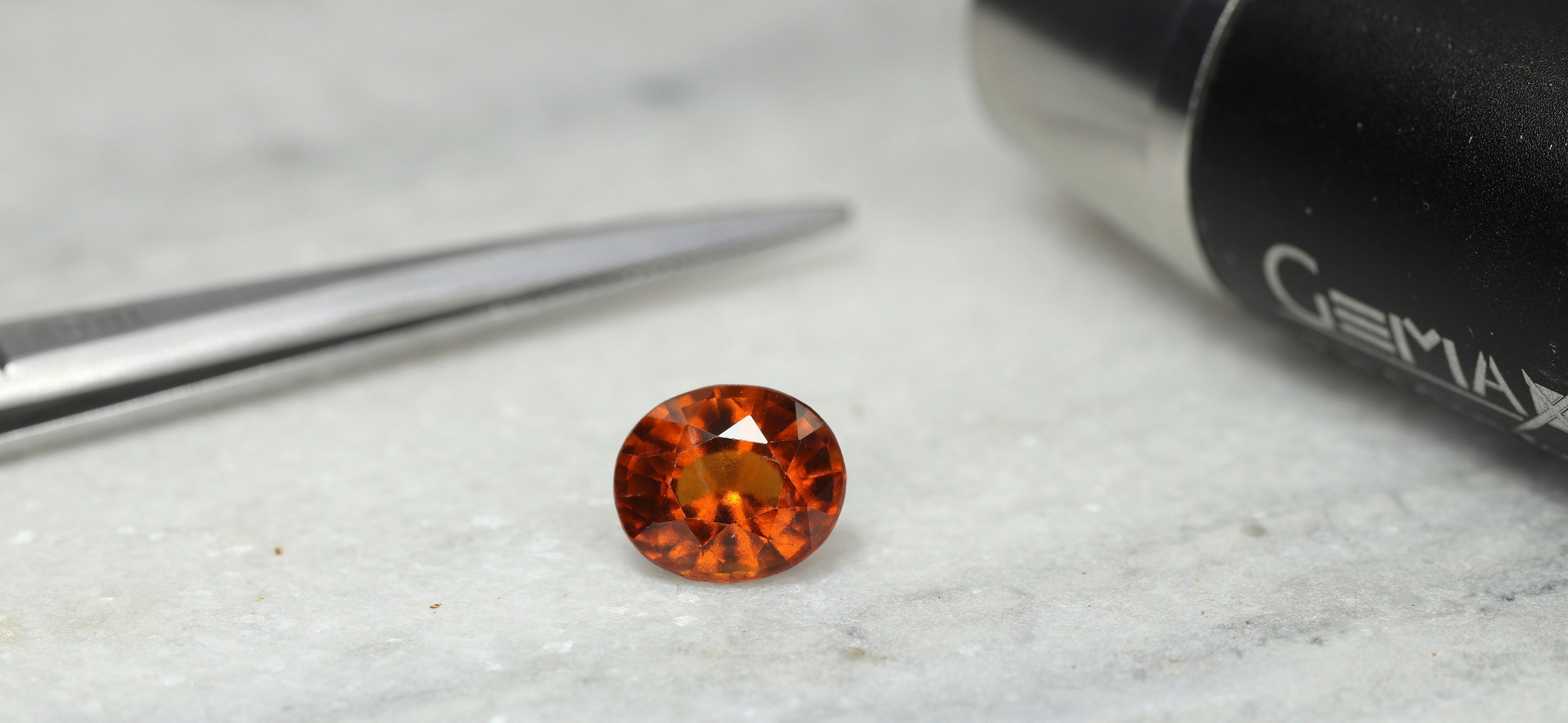Orange Sapphire